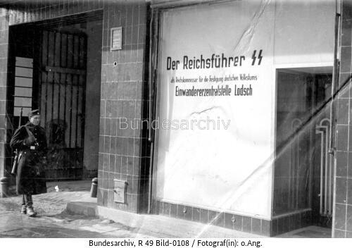 Litzmannstadt, Einwanderer-Zentralstelle