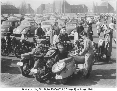 Leipzig, Messe, Parkplatz