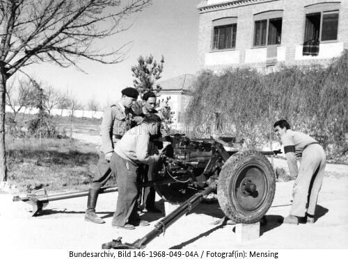 Spanien, Bürgerkrieg, spanische Freiwillige, Pak