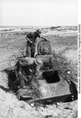 Russland-Süd (Don-Stalingrad), russischer Panzer