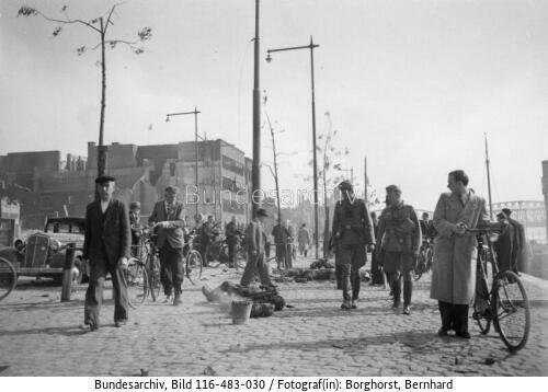 Rotterdam, Zerstörungen nach Bombardierung