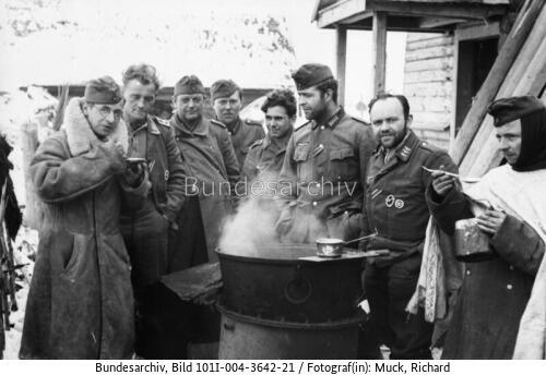 Russland, Kessel von Cholm, Verpflegung