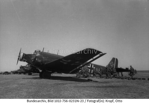 Nordeuropa, deutsche Besetzung, Ju 52