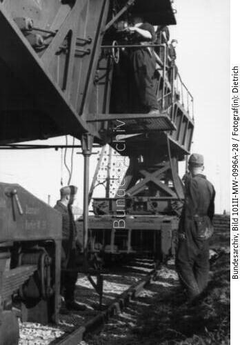 Frankreich, Eisenbahngeschütz