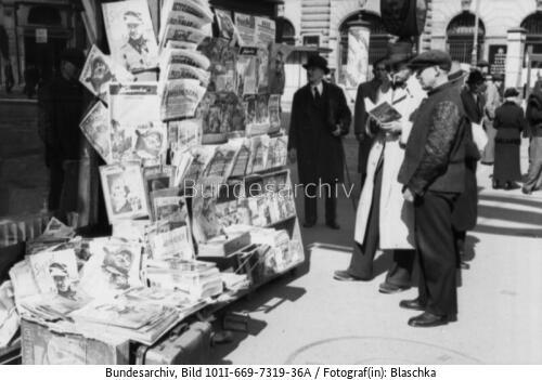 Budapest, Zeitungsstand