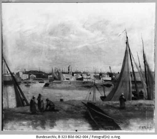 Corot, Fischerhafen