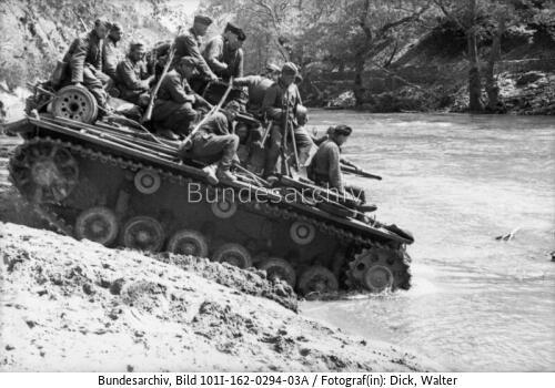 Balkan, Bulgarien, Vormarsch, Panzer III