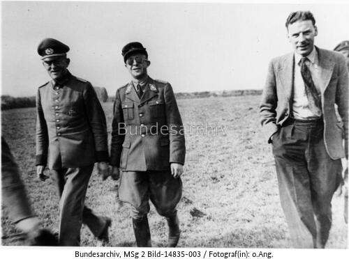 England, Trent Park Camp, deutsche Kriegsgefangene