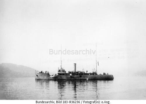 Türkisches Kanonenboot "Jesa Reis"