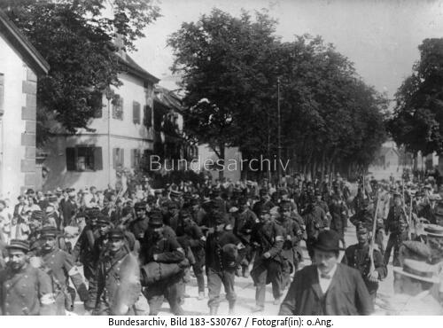 Französische Sanitätssoldaten