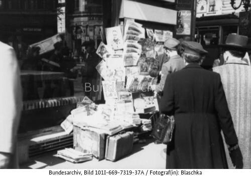 Budapest, Zeitungsstand