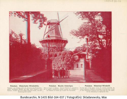 Potsdam, Historische Windmühle