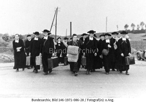 Frankreich, Beaurainville, Flüchtlinge