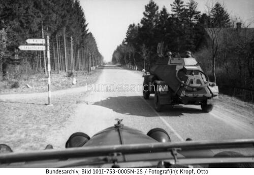 Dänemark, deutsche Besetzung, Spähpanzer