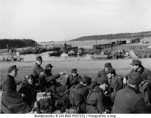 Ostpreußen, Rückzug deutscher Soldaten