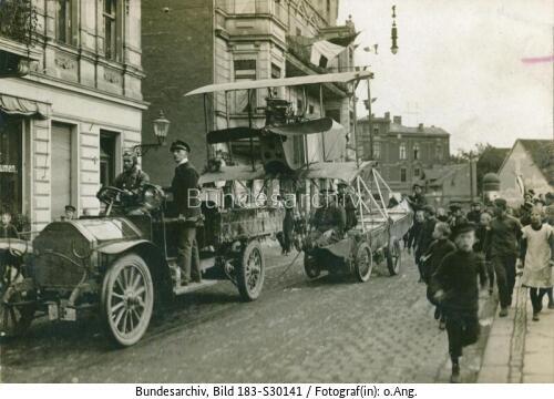 Deutschland, Transport eines Flugzeuges