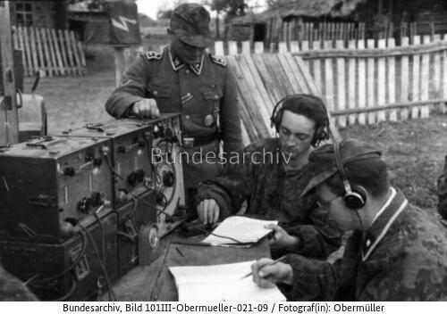 Russland, Nachrichtentruppe der Waffen-SS