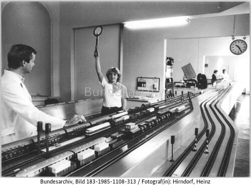 Gotha, Ingenieurschule, Fahrplantraining
