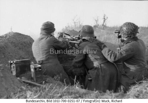 Russland, MG-Stellung