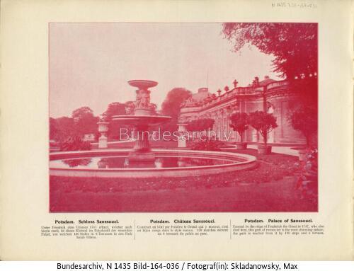 Potsdam, Schloss Sanssouci, Brunnen