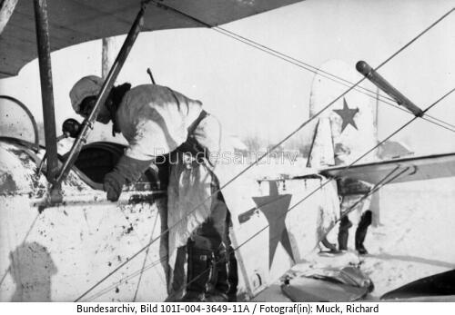 Russland, Kessel von Cholm, russ. Flugzeugwrack
