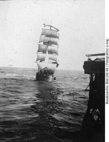 Hilfskreuzer "Möwe", Segelschiff "Nantes"