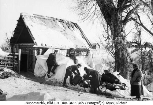 Russland, Kessel von Cholm, Tarnung