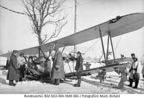 Russland, Kessel von Cholm, russ. Flugzeugwrack