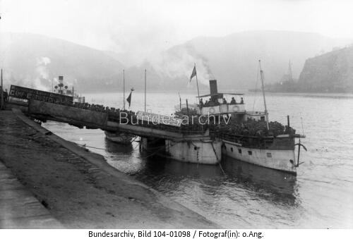 Boppard, Heimkehr deutscher Truppen