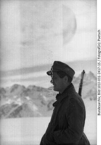 Russland, Kaukasus, Gebirgsjäger
