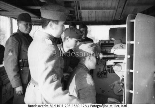 Frankreich, Tionville, Soldaten aus Turkestan
