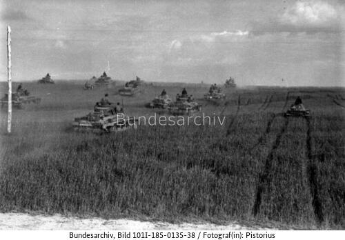 Russland, Vormarsch, Panzer