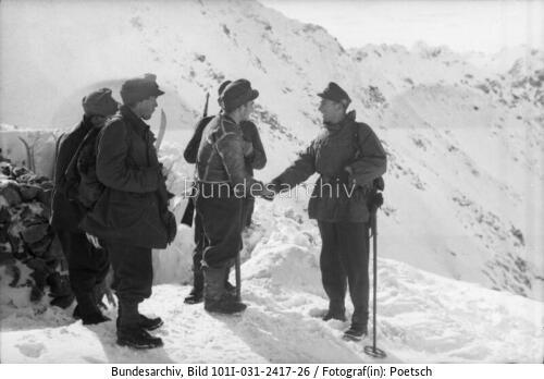 Russland, Kaukasus, Gebirgsjäger
