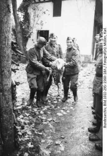 Frankreich, Tionville, Soldaten aus Turkestan