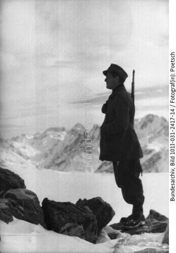 Russland, Kaukasus, Gebirgsjäger