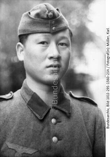 Frankreich, Tionville, Soldat aus Turkestan