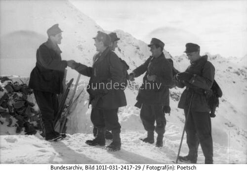 Russland, Kaukasus, Gebirgsjäger