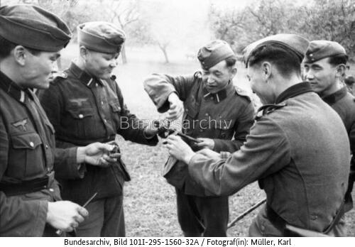 Frankreich, Tionville, Soldaten aus Turkestan