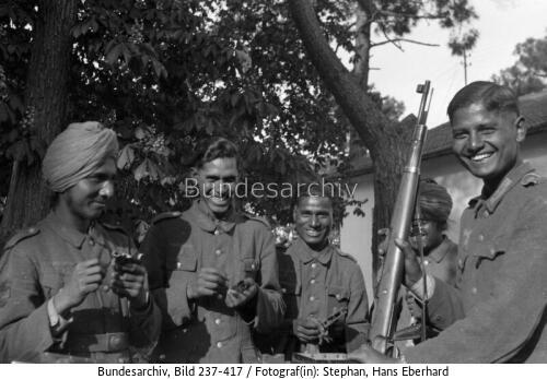 Westfront, Legion Freies Indien, Legionäre