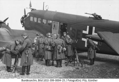 Oslo, deutsche Besetzung, Ju 52
