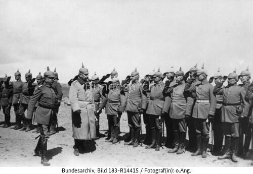 Ostfront, Besuch Paul v. Hindenburg