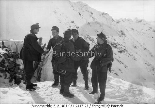Russland, Kaukasus, Gebirgsjäger