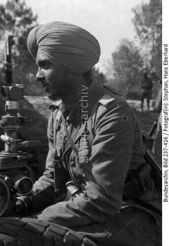 Westfront, Legion Freies Indien, Legionär