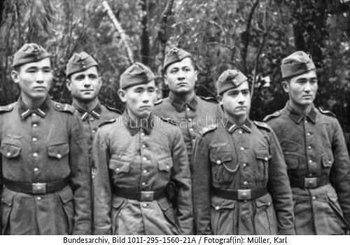 Frankreich, Tionville, Soldaten aus Turkestan