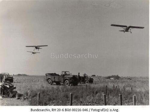 Russland, Flugzeuge Fieseler Fi 156