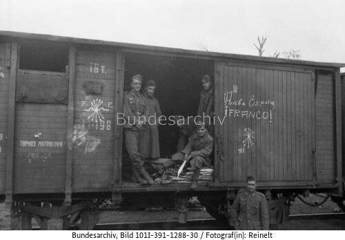 Russland, Freiwillige der "Blauen Division"