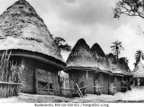 Kamerun, Bamileke-Dorf