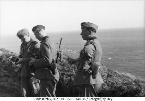 <span class="match">Guernsey</span>, Flak-Stellung