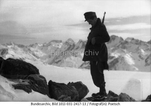 Russland, Kaukasus, Gebirgsjäger