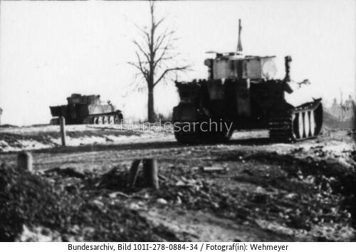 Russland, Panzer VI (Tiger I), Winter